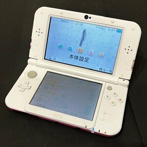 【ジャンク】 Nintendo ニンテンドー 任天堂 new3DSLL new 3DS LL ゲーム RED-001 本体 ピンク 家庭用ゲーム機 生産終了品 レトロ HMY