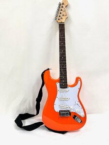 【ジャンク】フォトジェニック Photogenic エレキギター オレンジ ソフトケース付き 入門者向け 修理 部品取り