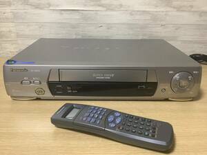 Panasonic・VHS ビデオデッキ/NV-HB350