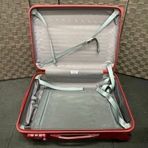 S811-O44-845 RIMOWA リモワ キャリーバッグ レッド スーツケース 約高さ55×幅39×マチ19cm ③_画像8