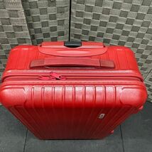 S811-O44-845 RIMOWA リモワ キャリーバッグ レッド スーツケース 約高さ55×幅39×マチ19cm ③_画像2