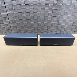 R848-K46-982 SONY ソニー ワイヤレススピーカー h.ear go 2 SRS-HG10 2個セット 2018年製/ポータブル Bluetooth オーディオ 音響機器 ⑤