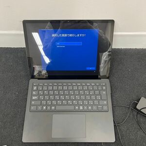 R222-O43-672 Microsoft マイクロソフト Surface サーフェイス LapTop3 model:1868 ノートパソコン PC ケーブル付き ③