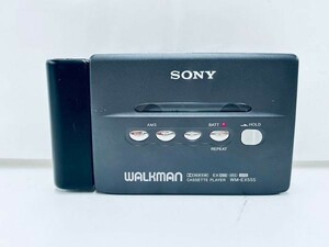 K-P568-K32-3192◎SONY ソニー WM-EX555 カセットプレーヤー ラジカセ 黒 ブラック 外付け電池パック イヤフォン付き 通電OK ⑤