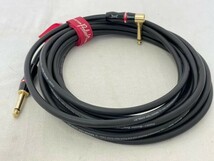 K-Q271-O15-4565 MONSTER CABLE モンスターケーブル ベース・ギター用 3点まとめ 約3m×2本 約6m×1本 ⑤_画像8