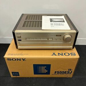 P236-D5-415 SONY ソニー プリメインアンプ TA-F555ESJ INTTEGRATED STEREO AMPLIFIER ステレオアンプ オーディオ 説明書/外箱付 通電OK ③