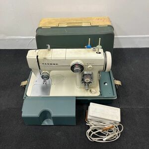 Q233-O44-801 JANOME ジャノメ MODEL 680 卓上ミシン ハンドクラフト 手工芸 フットペダル/カム/ケース付 通電/針動作OK ③