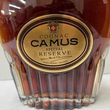 O429-O37-1100 CAMUS カミュ SPECIAL RESERVE スペシャルリザーブ COGNAC コニャック ブランデー 洋酒 700ml 40％ 未開栓 ③_画像2