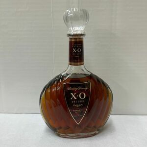 O408-K44-3385 SUNTORY BRANDY サントリー ブランデー XO DELUXE デラックス 700ml 40％ 古酒 未開栓 ③