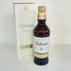 K-P215-K22-5354 Ballantine's バランタイン 21年 ブレンデッド スコッチ ウイスキー 700ml 40% 未開栓 箱付き②