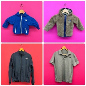 K-P026-O37-870 THE NORTH FACE ザ・ノース・フェイス セット キッズ/2点 メンズXL/2点 ポロシャツ ナイロンジャケット フリース ⑦