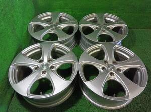 ノア VOXY等 Team sparco 18x7J PCD114.3 +48 ホイール4本セット 中古 売切!!