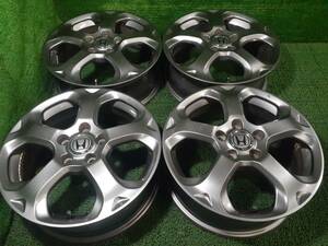 ホンダストリーム純正ホイール 17x6J PCD114.3 +55 4本セット 中古 売切!!