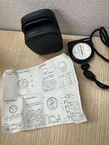 #5561 【美品】セイコー SEIKO ストップウォッチ 8A21-0010 アナログ 現状電池切れ