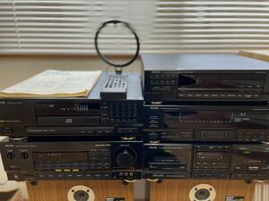 東芝aurexステレオコンポ XL-V570CD リモコン取説付 アンプ チューナー CD カセットデッキ イコライザー システムステレオ 