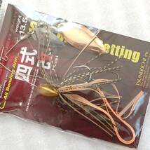 新品 ツネキチ ハマスピナーベイト四式 改 #ゴールド/ブラック　TSUNEKICHI HAMA-SPINNERBAIT Ⅳ-Kai　常吉プランニング 村上晴彦_画像2