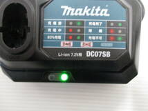 B61★マキタ 充電器(7.2V用） DC07SB_画像2