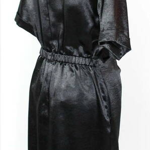 新品 9万7900円 38 MORABITO ドレス ワンピース 黒 半袖 9号 モラビト パーティー 結婚式 お呼ばれ 高級 ブランド カラーフォーマルの画像3