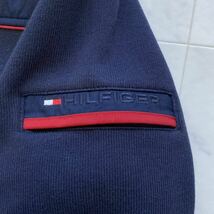 トミーヒルフィガー TOMMY HILFIGER ナイロン切替 裏地フリース ジャケット ブルゾン ロゴ刺繍 Mサイズ ネイビー 紺 メンズ_画像6