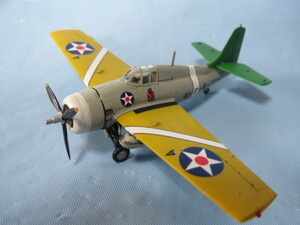 【完成品】1/144 SWEET『 F4F-3 WILDCAT 』空母レンジャー搭載機