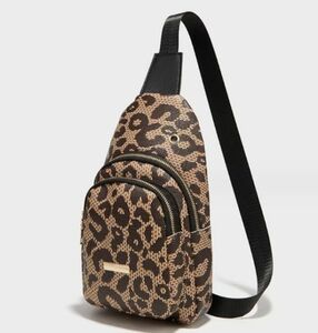  body bag body bag shoulder bag lady's case leopard print 