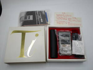  unused Showa Retro Showa era 60 year National ES 343 super leather titanium electric shaver AC100V 240V switch (NNFGR