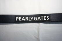 ★正規品★パーリーゲイツ PEARLY GATES★超絶人気 3D刺繍スターロゴ ユニセックス ベルト★カッコイイ★バックルロゴ入り★ネイビー★_画像4