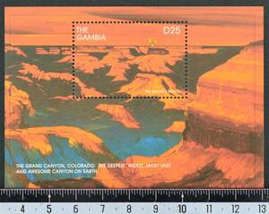 「TF322」ガンビア切手 1997年　グランドキャニオン