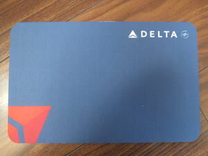 ◆新品U.S.正規品デルタ航空【Delta Airlines 】輸入＠本物オフィシャルBIGマウスパッド限定出品◆送料230円～