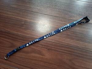 ** new goods U.S. regular Delta Air Lines [DELTA] import Breakaway neck strap limited exhibition ** postage 230 jpy ~