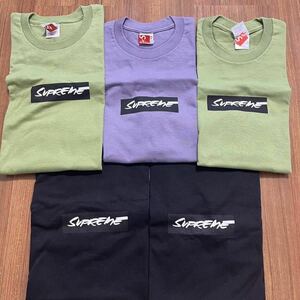 【新品 オリーブL 24SS Futura Box Logo Tee】 supreme シュプリーム フューチュラ ボックスロゴ tシャツ bandana cross burberry maradona