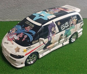 1/24 痛車 らき☆すた エスティマ 完成品 ジャンク