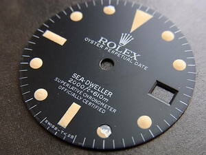 ROLEX　文字盤　シードゥエラー　ダイバーズ系に　※注