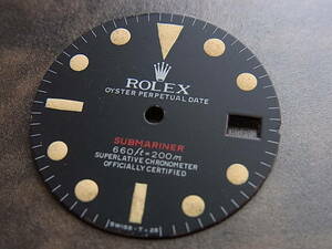 ROLEX　文字盤　赤サブマリーナ　ダイバーズ系に　※注