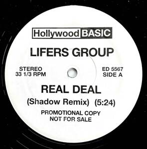 Lifers Group c/w Shadow / Real Deal (Shadow Remix) c/w Lesson 4【12''】1991 / US / Hollywood BASIC / ED 5567