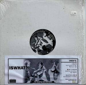 Iswhat?! c/w Napoleon【12''】2000 / US / Not On Label (Iswhat?! Self-released) / 検索：333yen vinyl