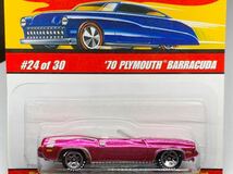 Hot Wheels Classics SERIES 3 '70 PLYMOUTH BARRACUDA Pink ホットウィール クラシックス プリマス プリムス バラクーダ スペクトラピンク_画像1