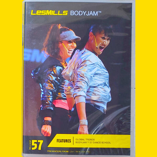 ボディジャム 57 CD DVD LESMILLS BODYJAM レスミルズ
