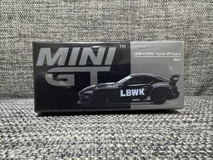 MINI GT 1/64 236 LB WORRKS 　Toyata GR Supra　　トヨタ GR スープラ　ブラック　新品