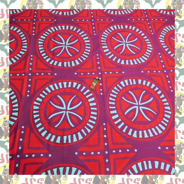 【SALE/180cm x 110cm/2ヤード】アフリカンプリント生地 barg-p23 アフリカ布 アフリカ生地 ゴールドプリント アンカラ キテンゲ パーニュ