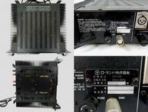 【Roland】ローランド PROFESSIONAL SOUND SERIES 2 CHANNEL POWER AMPLIFIER パワーアンプ SRA-2400 通電確認のみ 中古品 JUNK 返品不可 _画像3
