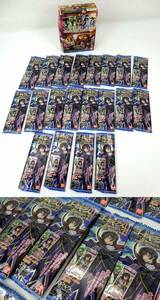 【BANDAI】コードギアス 反逆のルルーシュR2 THE CARD GUMⅡ プラカード 1BOX 20枚 開封済 カードのみ 中古品 JUNK 現状渡し 一切返品不可