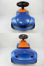 【Made in Germany】 BMW Baby Racer ベビーレーサー 足けり乗り物 子供用乗用玩具 ブルー×オレンジ 中古品 JUNK扱い 現状渡 一切返品不可_画像2