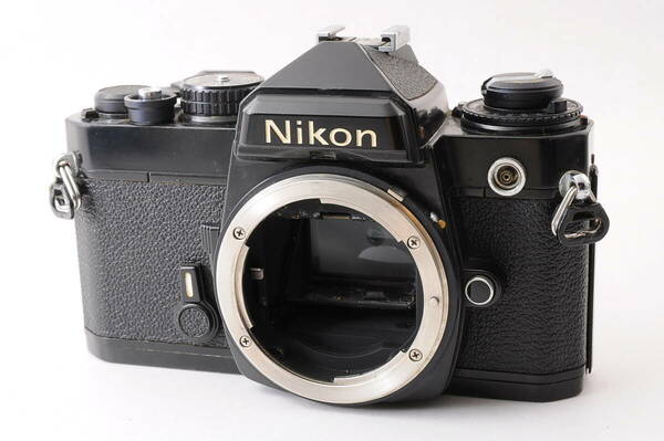 ニコン NIKON FE ブラック ボディ マニュアルフォーカス フィルムカメラ レンズ @2955