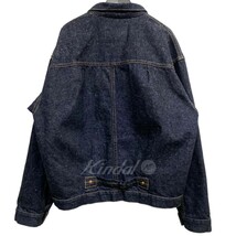 New Manual　 #001 1ST LV T-BACK DENIM JACKET ONEWASHEDデニムジャケット 商品番号：8069000100372_画像4