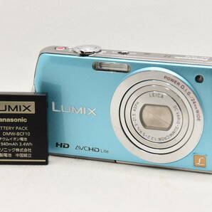 ★極上品★パナソニック Panasonic LUMIX DMC-FX70 フローラルブルー コンパクトデジタルカメラ #579G298の画像9