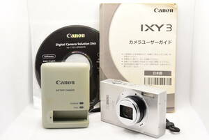 ★希少品★美品動作品★キャノン Canon IXY 3 FULL HD PC1736 コンパクトデジタルカメラ #580G748