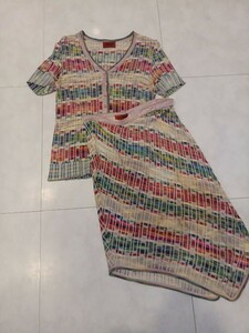 ミッソーニMISSONIセットアップツーピースニット