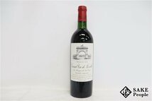 ■注目! シャトー・レオヴィル・ラスカーズ 1985 750ml 度数記載なし フランス ボルドー 赤_画像1