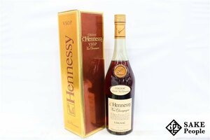 ◆1円～ ヘネシー VSOP スリムボトル グリーン 700ml 40% 箱付き コニャック